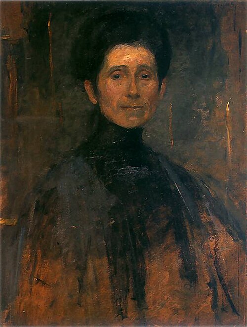 Self-portrait (1906), 1906, Olga Boznańska