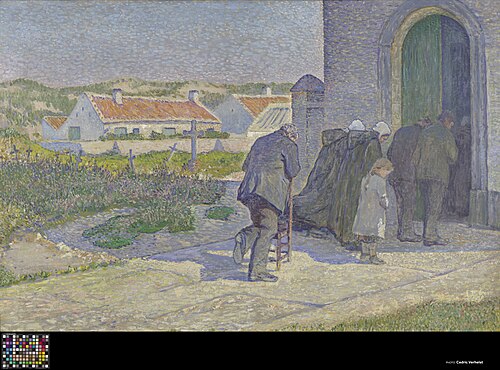 Pendant l'élévation, 1893, Anna Boch