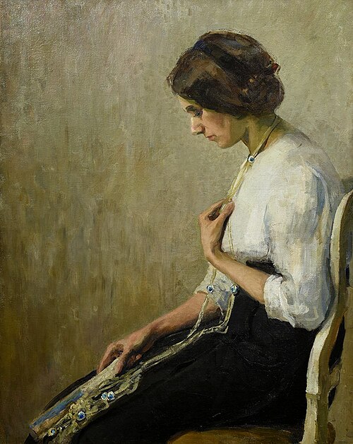 Portrait of a Young Woman, 1912, Cecilia Beaux
