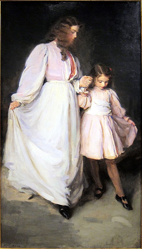 Dorothea and Francesca, 1898, Cecilia Beaux