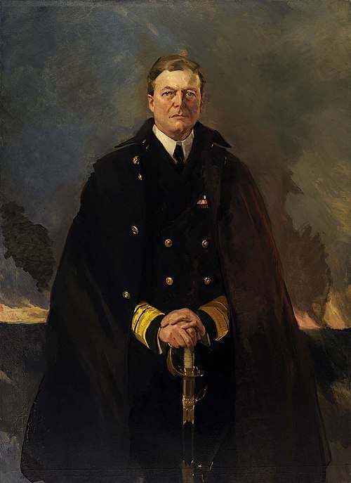 Admiral Sir David Beatty, Lord Beatty, 1920, Cecilia Beaux