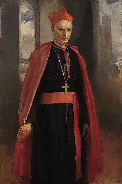 Cardinal Mercier, 1919, Cecilia Beaux