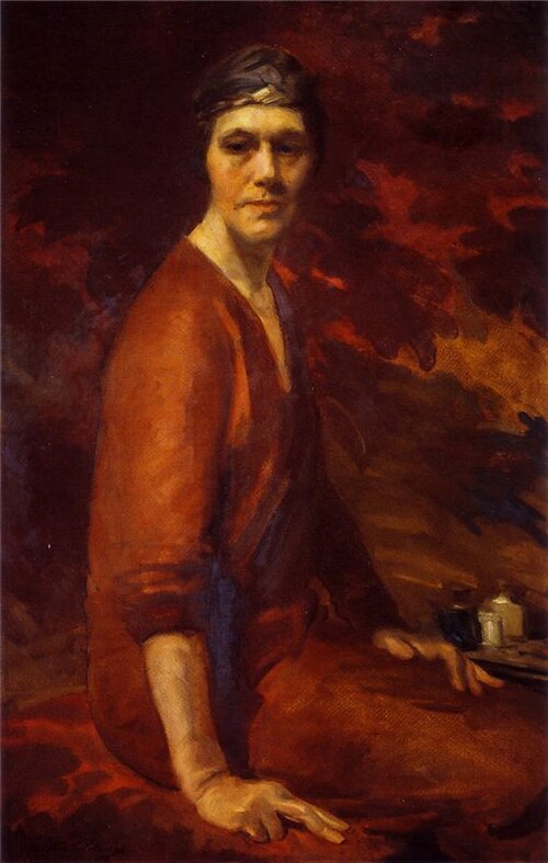 Autoportrait, 1925, Cecilia Beaux
