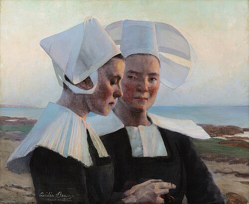 Twilight Confidences, 1888, Cecilia Beaux
