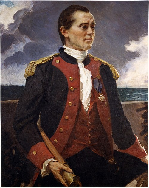Captain John Paul Jones, Continental Navy, 1906, Cecilia Beaux