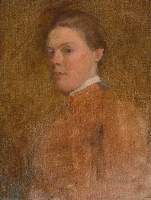 Cecilia Beaux Self-Portrait, 1891, Cecilia Beaux