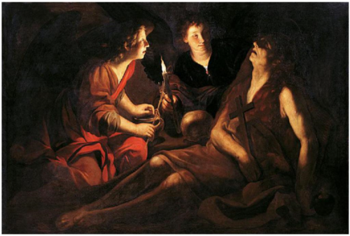The death of Saint Mary Magdalene, 1624, Francesco Rustici