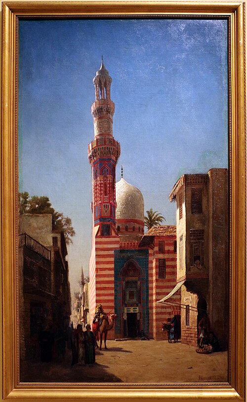 la moschea, 1875, Abraham Archibald Anderson