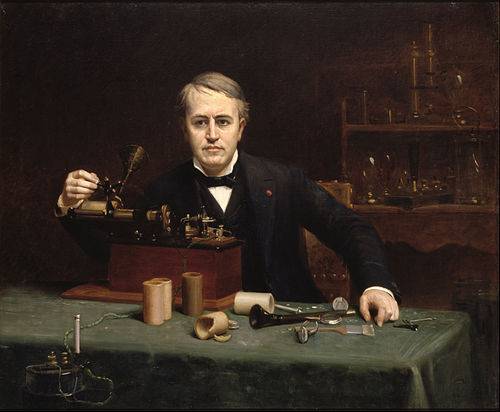 Thomas Alva Edison, 1890, Abraham Archibald Anderson