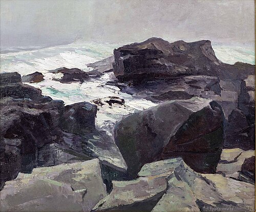 Brisk Sea, 1935, Abraham J. Bogdanove