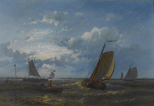 A calm anchorage, , Abraham Hulk sr