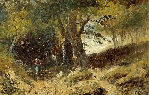 A Woodland Ride, , Abraham Hulk Senior
