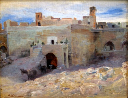 Old City of Jerusalem, 1923, Abraham Neumann