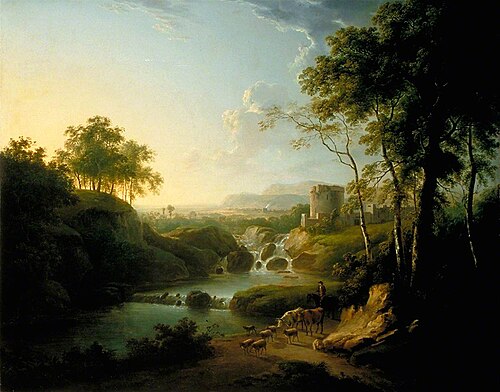 Landscape, 1806, Abraham Pether