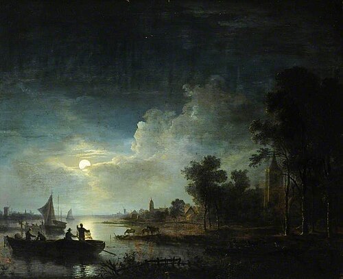 Moonlight Scene, , Abraham Pether