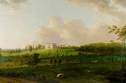 Claybury Hall, Essex, 1800, Abraham Pether