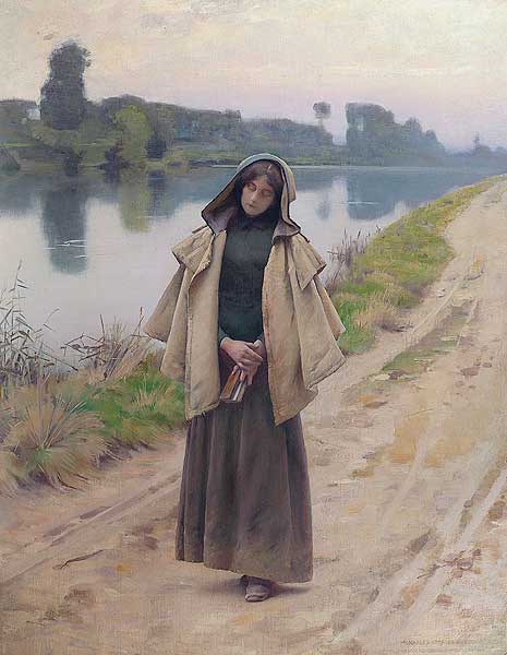 Solitude, 1889, Charles Sprague Pearce