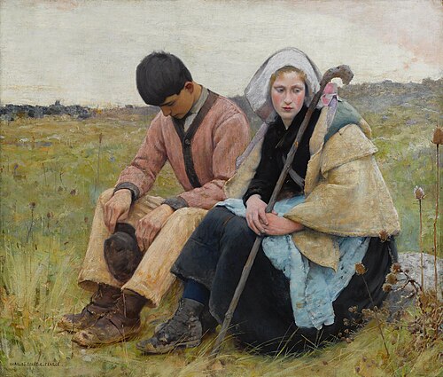 Auvers-Sur-Oise, 1882, Charles Sprague Pearce