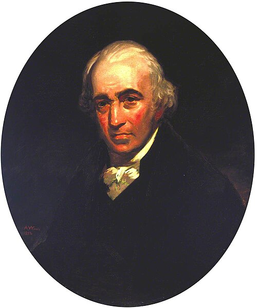 James Watt (1736–1819) (copy after William Beechey), 1856, Abraham Wivell