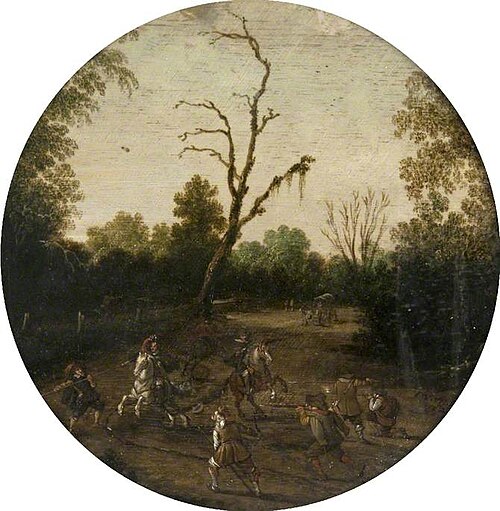 A Military Skirmish, 1624, Esaias Van de Velde l'Ancien