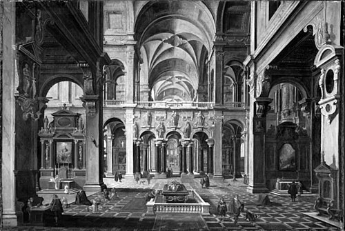 Church Interior, , Esaias Van de Velde l'Ancien