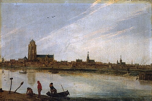 View of Zierikzee, 1618, Esaias Van de Velde l'Ancien