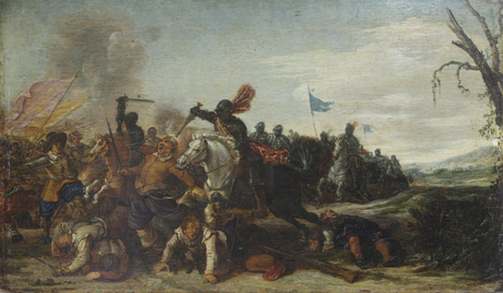 Battle, 1623, Esaias Van de Velde l'Ancien