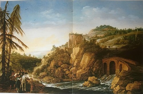 Landscape with the Robbery of a Horseman, 1624, Esaias Van de Velde l'Ancien