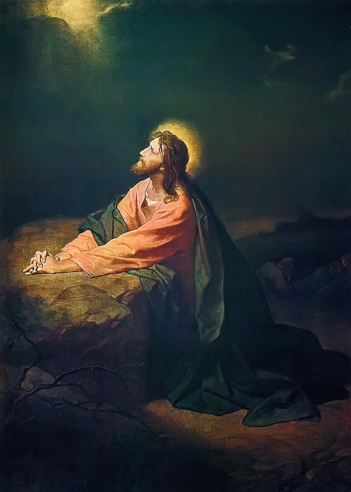 Christ in Gethsemane, 1886, Heinrich Hofmann