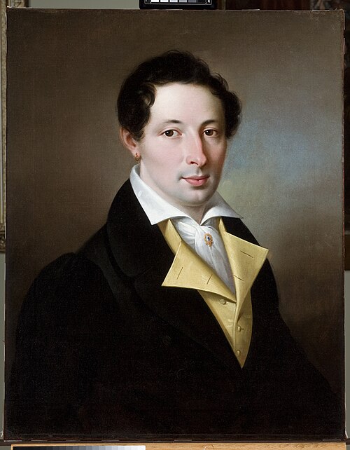 Portrait of Karol Kollarzowski, 1835, Marcin Jabłoński