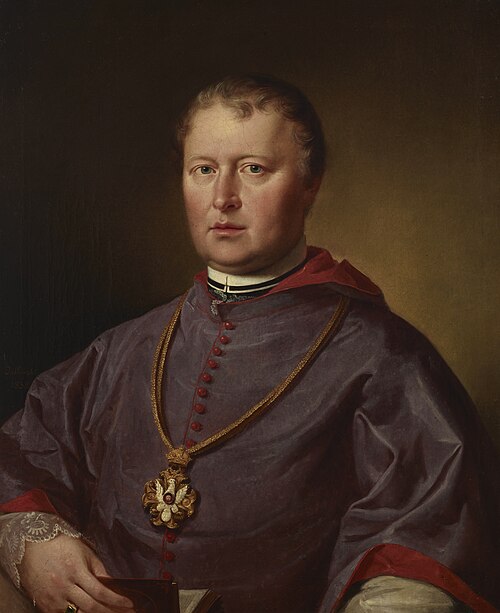 Portrait of Rev. Jan Szafrański, 1838, Marcin Jabłoński