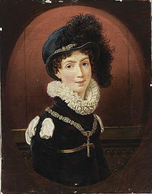 Amélie de Leuchtenberg, future impératrice du Brésil (1812-1873), , Joseph Karl Stieler