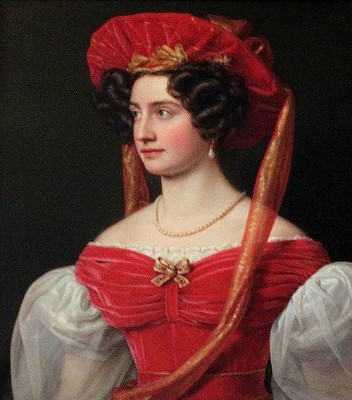 Bildnis der Isabella Gräfin von Tauffkirchen-Engelberg, 1828, Joseph Karl Stieler