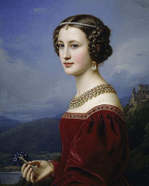 Bildnis der Antonietta Cornelia Vetterlein, 1828, Joseph Karl Stieler
