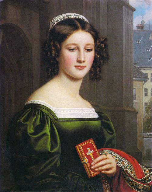 Bildnis der Anna Hillmayer, 1829, Joseph Karl Stieler
