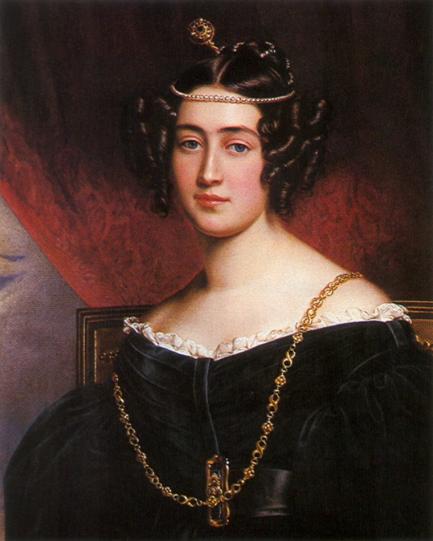 Bildnis der Irene Markgräfin Pallavicini, 1834, Joseph Karl Stieler