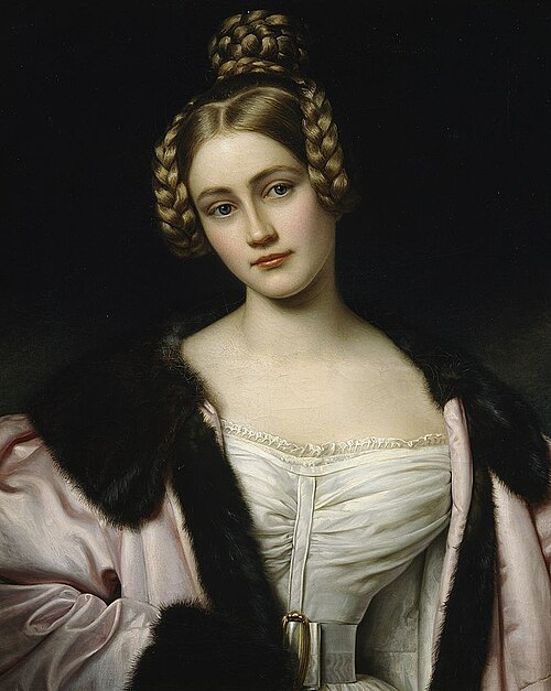 Caroline von Holnstein from Fronberg, 1834, Joseph Karl Stieler