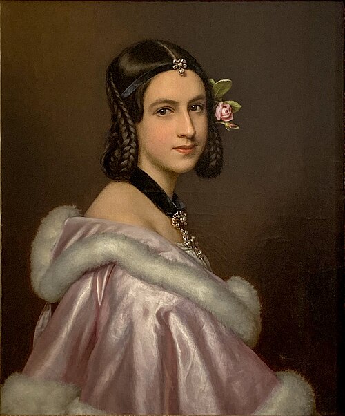 Bildnis der Jane Erskine, 1837, Joseph Karl Stieler
