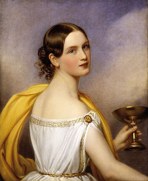 Bildnis der Antonia Wallinger, 1840, Joseph Karl Stieler