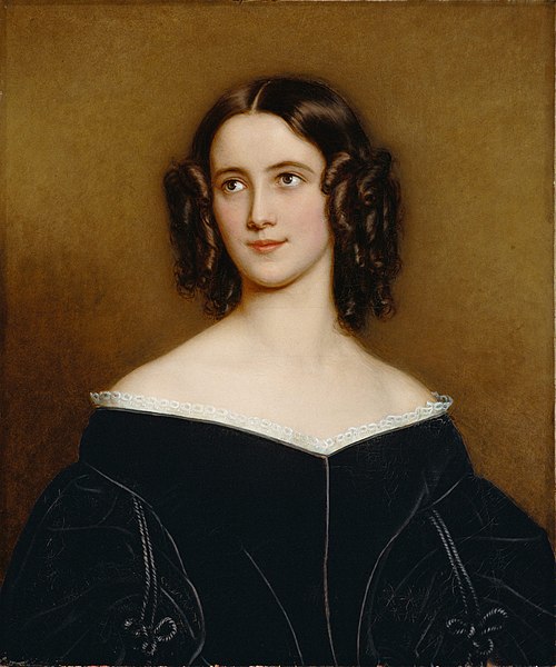 Bildnis der Caroline Lizius, 1842, Joseph Karl Stieler