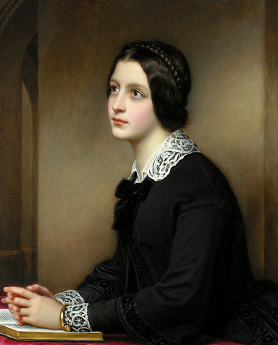 Porträt der Maria Dietsch, 1847, Joseph Karl Stieler