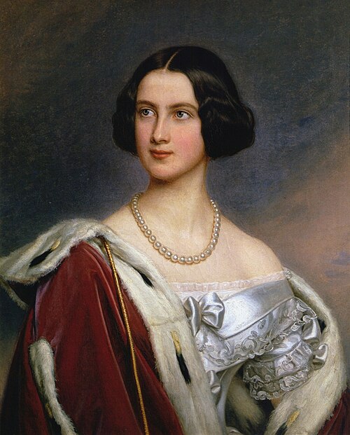 Bildnis der Marie Prinzessin von Preußen, 1843, Joseph Karl Stieler