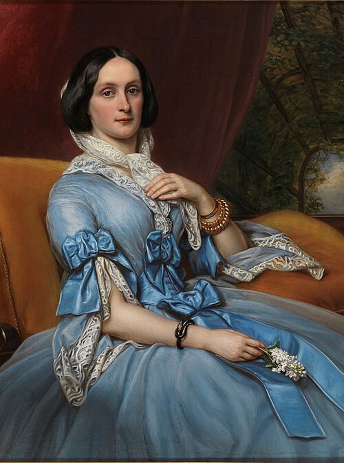 Caroline von Gumppenberg Pöttmes, 1856, Joseph Karl Stieler