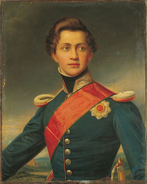 Portrait d'Othon en jeune homme, 1832, Joseph Karl Stieler