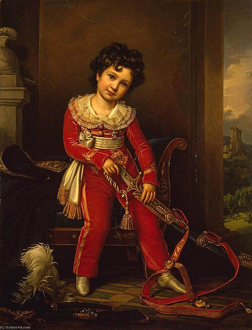 Portrait of Maximilian, Duke of Leuchtenberg, 1821, Joseph Karl Stieler