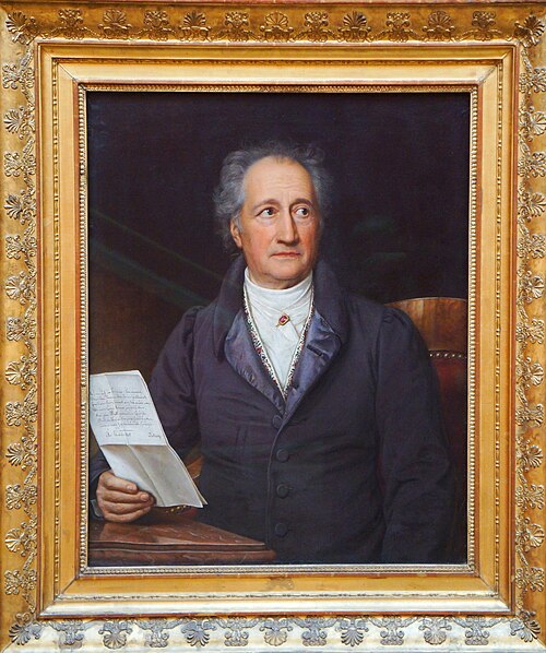 Johann Wolfgang von Goethe, 1828, Joseph Karl Stieler