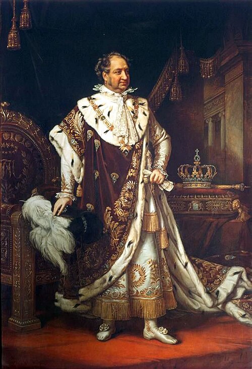 König Max I. Joseph im Krönungsornat, 1822, Joseph Karl Stieler