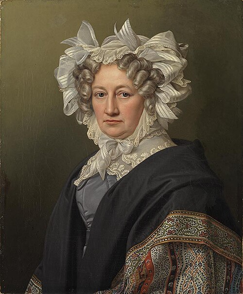 Bildnis einer Dame (Marianne von Krempelhuber?), 1828, Joseph Karl Stieler