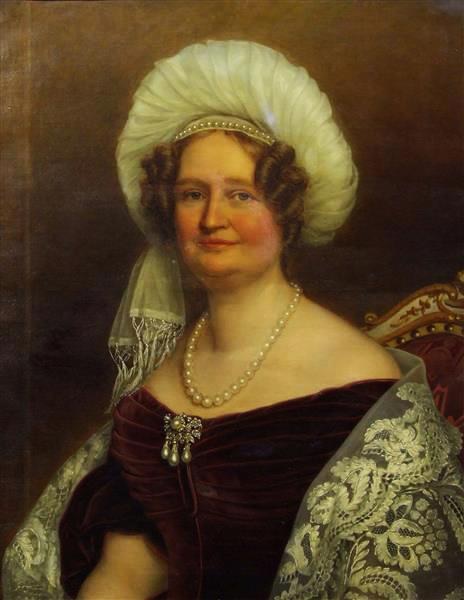 Bildnis Maria Augusta Herzogin von Sachsen, 1839, Joseph Karl Stieler