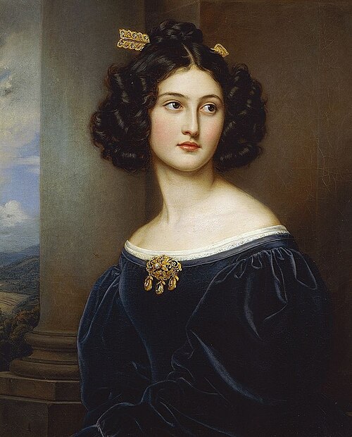 Nanette Kaulla (1812-1876), 1829, Joseph Karl Stieler